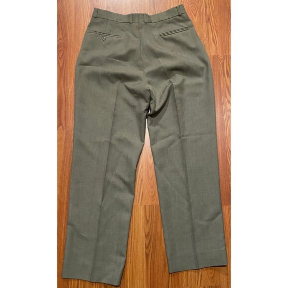 Bonelli Mens Suit 40R Polyester Blazer + Pants Formal Professional - Picture 8 of 15